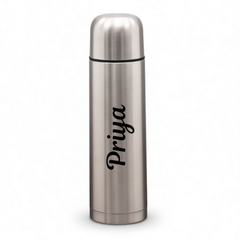 Customized 1000ml Bullet Style Stainless Steel Flask – Personalized Name Insulated Water Bottle