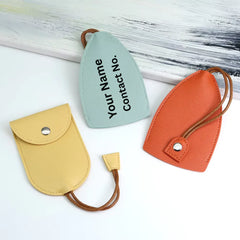 Personalized Key Holder Cover With Your Name And Contact Number! (Random color)