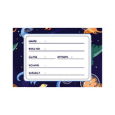 Customized Name Stickers for School Books & Copies –24 Pcs Set