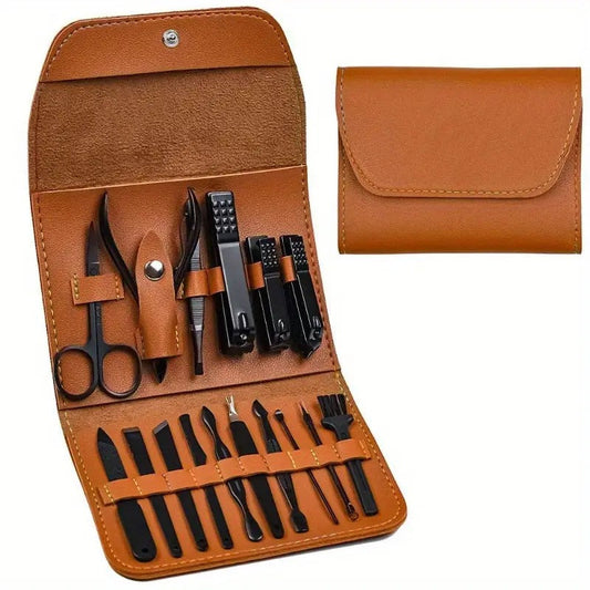Tri Fold 16 in 1 Nail Tools Set