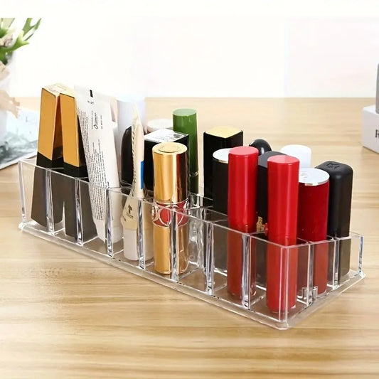 24 Grids Acrylic Lipstick Organizer