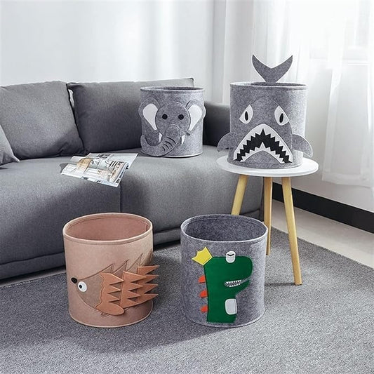 Wild Animal Toy Storage Basket