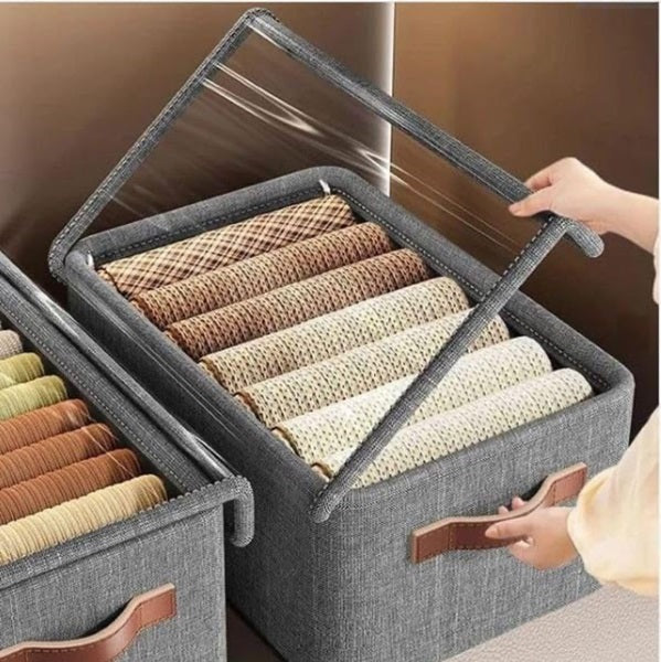 26L Storage Basket with Lid