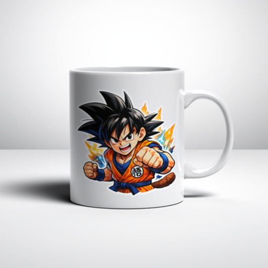Chibi Goku Coffee Mug – Cute Anime Printed Ceramic Mug for Kids & Fans | Cartoon Character Cup for Daily Use & Gifting