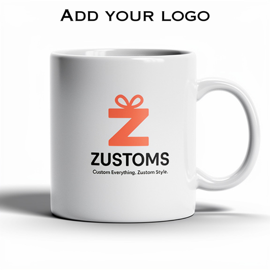 Custom Logo Coffee Mug – Personalized Branded Ceramic Mug for Business | Corporate Gift, Promotional Office Cup