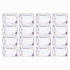 Customizable Book Name Labels (24 Pcs) – Personalized School Stickers for Kids | Waterproof Notebook, Book & Bottle Labels