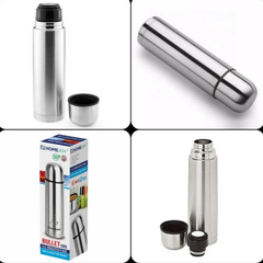 Customized 1000ml Bullet Style Stainless Steel Flask – Personalized Name Insulated Water Bottle