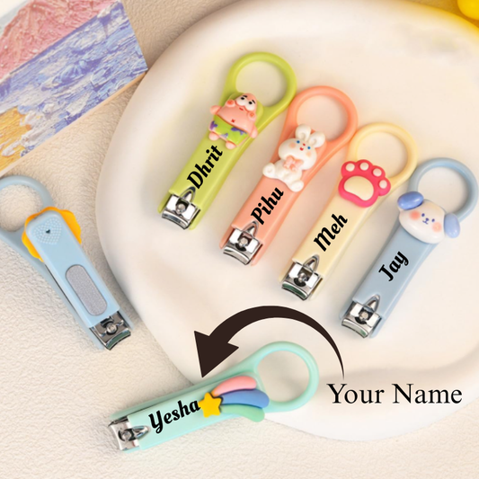 Customized Stainless Steel Nail Clipper – Custom Name Nail Cutter for Travel & Daily Use