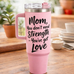 Personalized 1200ml Tumbler for Mom with Custom Quotes – Stainless Steel Insulated Bottle | Best Gift for Mother