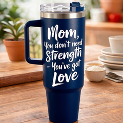 Personalized 1200ml Tumbler for Mom with Custom Quotes – Stainless Steel Insulated Bottle | Best Gift for Mother