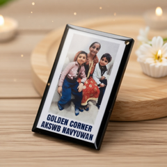 Personalized Acrylic Photo Keychain with Text – Custom Picture & Name Keyring | Unique Gift for Couples, Friends & Family