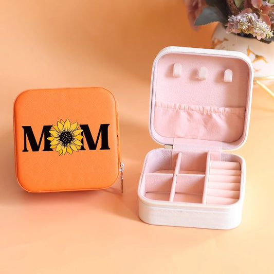 Personalized Mini Jewelry Organizer Box | Custom Mother's Day Gift for Mom | Mini Jewelry Case