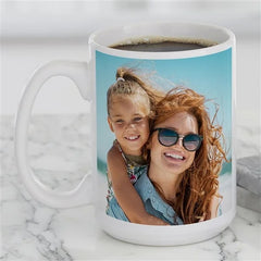 Custom Printed Photo Coffee Mug – Personalized Image & Text Mug | Customized Ceramic Cup for Gifts & Branding
