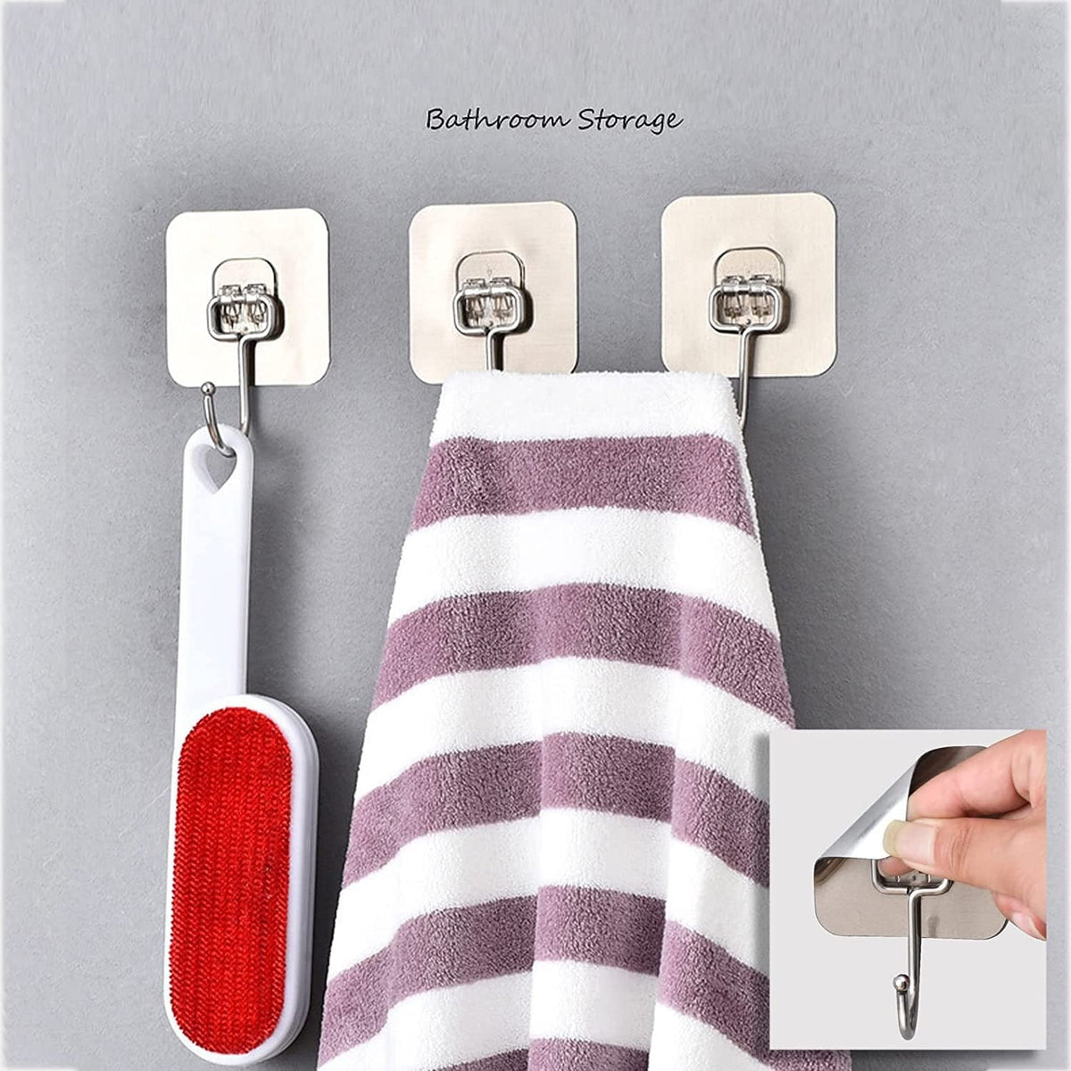 10 pcs Metal Sticker Hook