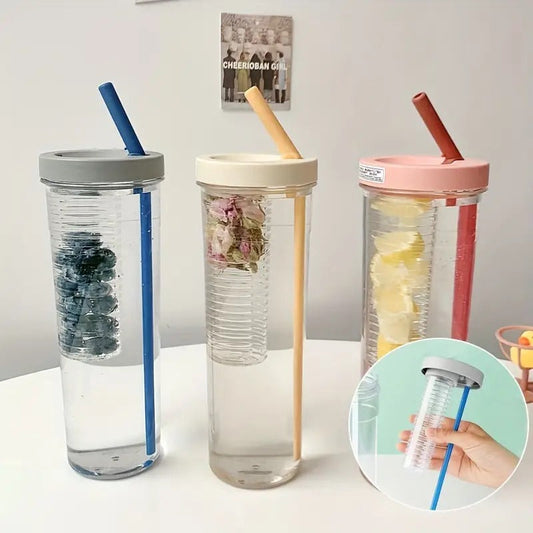 700ML Straw Cup Water Bottle